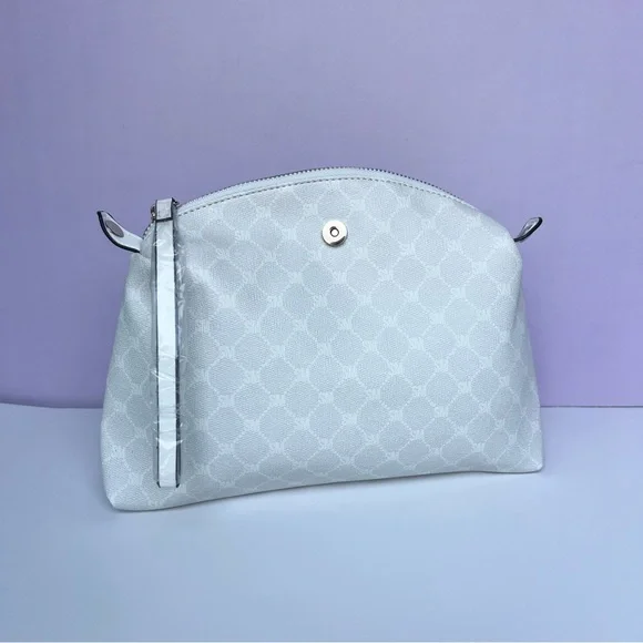 Steve Madden Bparker White Logo Handbag Purse, pouch, ID holder NWT - Picture 8 of 12